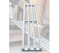 Unloading Pulley with Skate Wheel Flow Rack Conveyor Rail, Adjustable Splicable Design for Efficient Material Handling