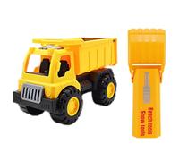 Unloading Vehicle+sand Digging Arm，Sand Toy - Children Snow Manual Excavation | Interactive Grip Development Tool Big Size Water Sand Play Toy AkJ124 (Yellow, 12X34X8.5cm)