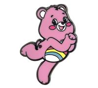 Pawprint Family | Cheer Bear Enamel Pin Badge | Care Bears Unlock the Magic Official Merchandise