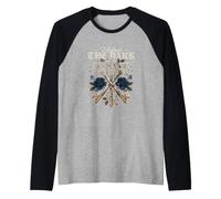 Unlock The Dark Gothic Skeleton Keys Roses Raglan Baseball Tee