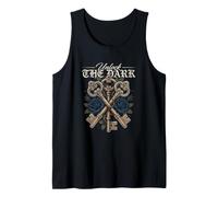 Unlock The Dark Gothic Skeleton Keys Roses Tank Top
