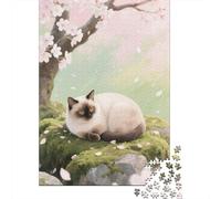 Unlock The Mystery of Exotic Shorthair - 1000 Piece Puzzle in Premium Wood for Adults - A Must-Have for Puzzle Enthusiasts