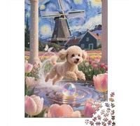 Unlock The Mystery of Teacup Poodle - 1000 Piece Puzzle in Premium Wood for Adults - A Must-Have for Puzzle Enthusiasts