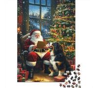 Unlock The Secrets of St. Bernard - 1000 Piece Wooden Jigsaw Puzzle Adventure for Adults - Educational, Fun, And Challenging