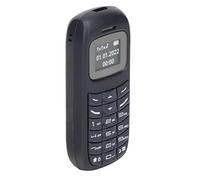 Unlocked Cell Phone , 2G Network Multifunction Dual SIM Card Dual Standby Mini Button Phone Robust Bluetooth Connection for Low Radiation Calling (Blue)