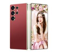 Unlocked Phone S26 Ultra Android 14 Smart Mobile Phone 10-core 16GB 1TB Cell Phone 7.3 inch HD Screen Mobile Phone 108MP 72MP Camera 8000 mAh Battery 5G Dual SIM,Red-1TB
