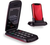 (Unlocked, Red) TTfone Star TT300 Single Sim