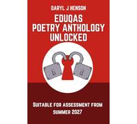 UNLOCKED SERIES: Eduqas Anthology Poetry: Eduqas Anthology for first assessment Summer 2027
