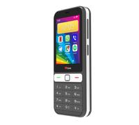 TTfone TT280 - Simple 4G Dual SIM Bar Phone with Android, 2.8" Touchscreen, Keypad, 2MP Camera, USB-C - Easy to Use Unlocked Mobile (with USB Cable)