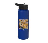 Unlocking Doors Securing Futures Locksmith Stainless Steel Insulated Water Bottle