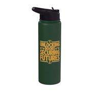 Unlocking Doors Securing Futures Locksmith Stainless Steel Insulated Water Bottle