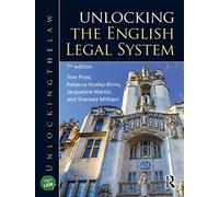 Unlocking the English Legal System (Unlocking the Law) - Frost, Tom - Paperback / sof -28/07/2022