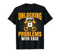 Unlocking Your Problems Key Maker Locksmithing Locksmith T-Shirt