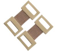 Unlorspy 10 x Flesh Coloured Elastic Bandage Clips, Replaceable Elastic Metal Clips, Various Types of Bandages for Bandages/Healthcare Professionals