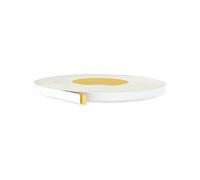 UNMAR White PVC Edge Banding 15 mm x 50 m - Peel and Stick Strong Adhesive, Easy Application - Flexible and Durable White PVC Edging Tape for Furniture Restoration