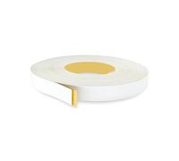 UNMAR White PVC Edge Banding 19 mm x 15 m - Peel and Stick Strong Adhesive, Easy Application - Flexible and Durable White PVC Edging Tape for Furniture Restoration