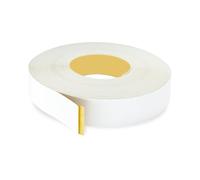 UNMAR White PVC Edge Banding 50 mm x 15 m - Peel and Stick Strong Adhesive, Easy Application - Flexible and Durable White PVC Edging Tape for Furniture Restoration