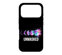 Unmasked Late Diagnosed Adult Rainbow Splash Art Case for iPhone 17 Pro