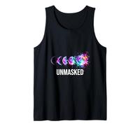 Unmasked Late Diagnosed Adult Rainbow Splash Art Tank Top