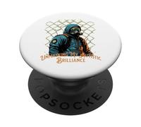 Unmasking My Autistic Brilliance Neurodivergent Pride PopSockets Adhesive PopGrip