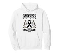 Unmasking the Face of Lung Cancer Pullover Hoodie