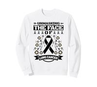 Unmasking the Face of Lung Cancer Sweatshirt