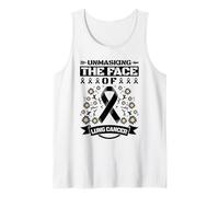 Unmasking The Face of Lung Cancer Tank Top