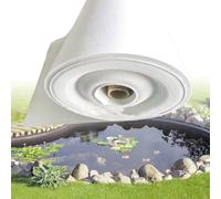 unmjgybc Pond Liners for Fish Breeding 2 x 27 m Thick Two Fabric One Membrane HDPE for Increased Structural Integrity