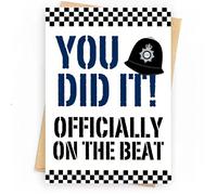 UNMOT Police Graduation Card, Passing Out, 12 x 17 cm