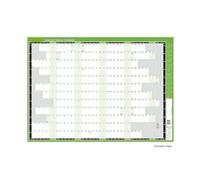 Unmounted Fiscal Wall Planner 2026-2027 - Folded Year Planner, UK Tax Year Calendar