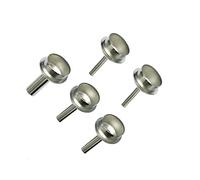 UNNIQ 5pcs 45 Degree Bent Curved Heat Nozzle 3/5/7/8/10mm Hot Air Gun Nozzles Fit for Quick 861DW Soldering Station