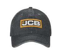 UnniQ Baseball Cap Hip hop Sun Hat Cool Cotton JCB Baseball Cap Men Women Personalized Adjustable Adult Dad Hat Outdoor Birthday Gift for Men Women