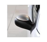 UNNIQ Wing Mirror Cover Cap For Peugeot 206 207 Black Replacement Left Right Side Rear View Wing Mirror Cover Cap Wing Mirror Shell Housing (Size : Right)