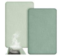 Unnivoll Next to Me Crib Sheets 51 x 85 cm 100% Muslin Cotton Super Soft & Breathable Bedside Crib Fitted Sheets 2 Pack Gradient Green