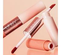 UNNY CLUB - Rose Tram Series Dual-Effect Touch Lip Mud - 5 Types M05# Hot Berry Ambition (1.8ml x 2)