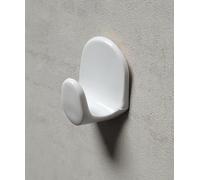 Uno 3x Individual Hook White Towel Hook Self-Adhesive Plastic " Produkteconomy "