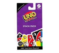 Mattel Game UNO Add-On Stack Pack JCV58 for Kids, Adults & Family Game Night