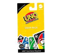 Mattel Games UNO Add-On Swap Pack for Kids and Adults for Family Game Night, Use as a Travel Game or Engaging Gift for Kids, 2 to 10 Players, Ages 7 and Up, JCV59