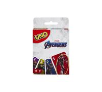 UNO-Avengers Card Game (MTTGDJ80) - Avengers-Themed UNO with Infinity Gauntlet Wild Card for Family Game Night
