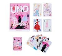 UNO Barbie Fashion Model Collection 65th Anniversary Card Game, Limited Edition, 112 Cards, Ages 7+, HYH43