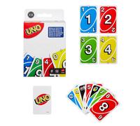 Mattel Games Card Game UNO Braille JMK87 - Deck for Blind & Low-Vision Players, Kids & Family