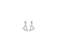 UNO De 50 Loved One Love Nailed Heart Drop Earrings 2.7cm
