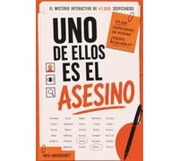 Uno de ellos es el asesino: un libro interactivo de misterio, acertijos y deducción con 47.000 sospechosos, 30 pistas y un asesino por descubrir