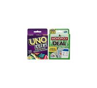 Uno Flip! and Monopoly Deal 2-Pack