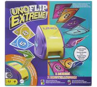 UNO Flip Extreme Card Game for Kids, Adults & Family combines UNO Flip and UNO Extreme in one freat game!, JCH61