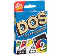Mattel Games DOS, Uno Card Game, Mattel Games, Family card game, FRM36