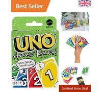 UNO House Rules: Engage Friends & Family with Customizable Card Game Adventure