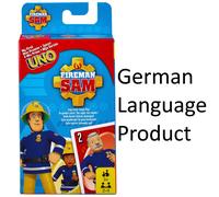 UNO Junior Fireman Sam Card Game Mattel Games FMW18 (German Language Product)