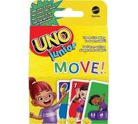 UNO Junior Move Card Game for Kids with Active Play, Simple Rules, HNN03
