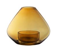 UNO Lantern/Vase Amber H21 cm